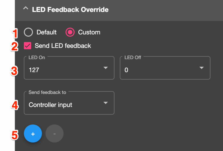 LED Feedback Override - Remotify Community